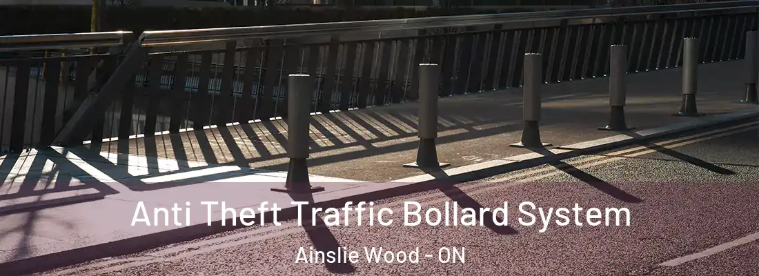  Anti Theft Traffic Bollard System Ainslie Wood - ON