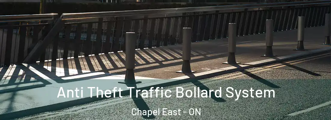  Anti Theft Traffic Bollard System Chapel East - ON