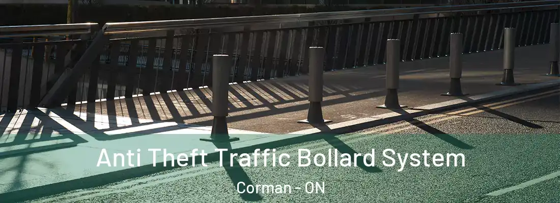  Anti Theft Traffic Bollard System Corman - ON