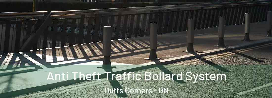  Anti Theft Traffic Bollard System Duffs Corners - ON