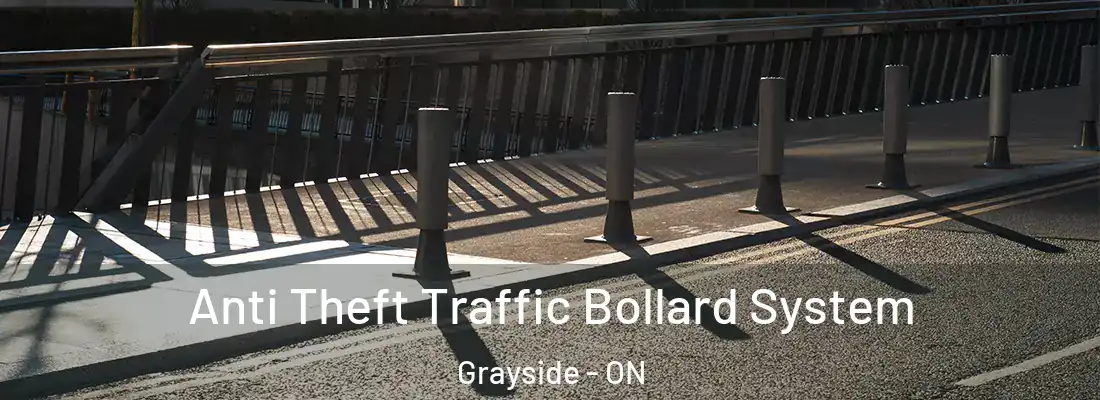  Anti Theft Traffic Bollard System Grayside - ON