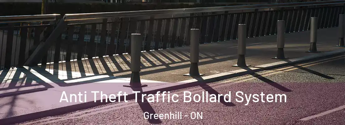  Anti Theft Traffic Bollard System Greenhill - ON