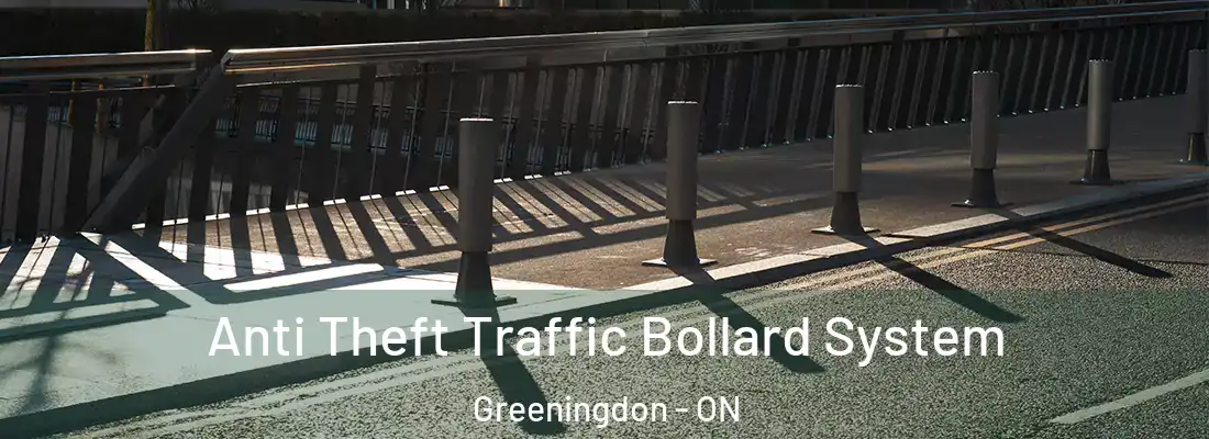  Anti Theft Traffic Bollard System Greeningdon - ON