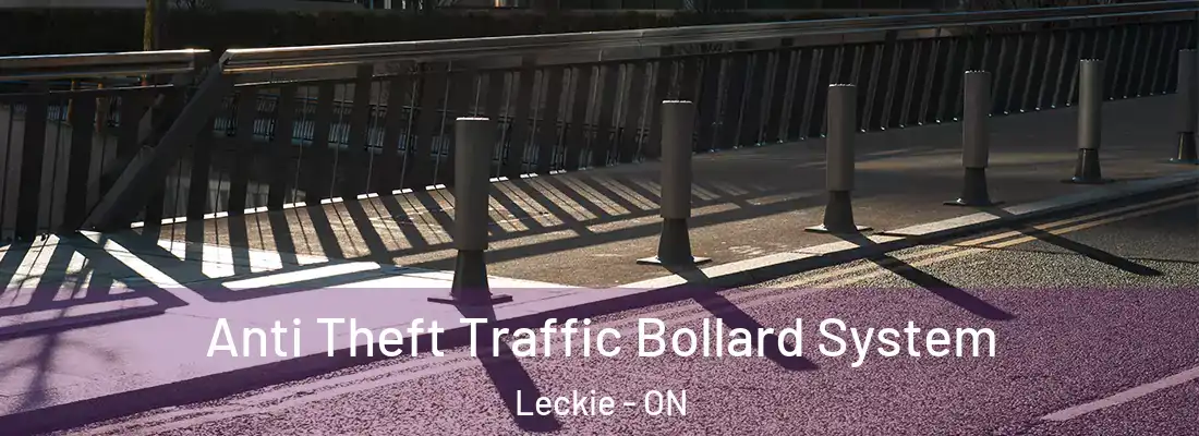  Anti Theft Traffic Bollard System Leckie - ON