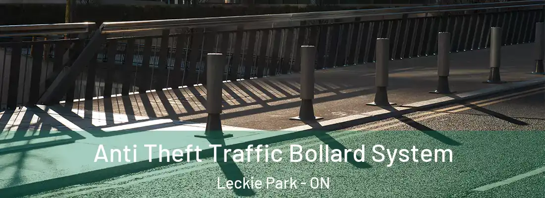  Anti Theft Traffic Bollard System Leckie Park - ON