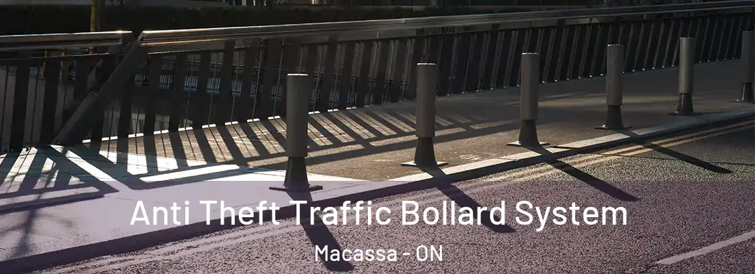  Anti Theft Traffic Bollard System Macassa - ON
