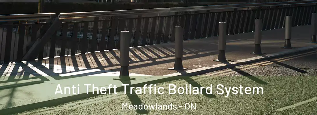 Anti Theft Traffic Bollard System Meadowlands - ON