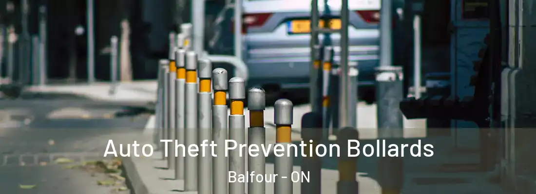  Auto Theft Prevention Bollards Balfour - ON