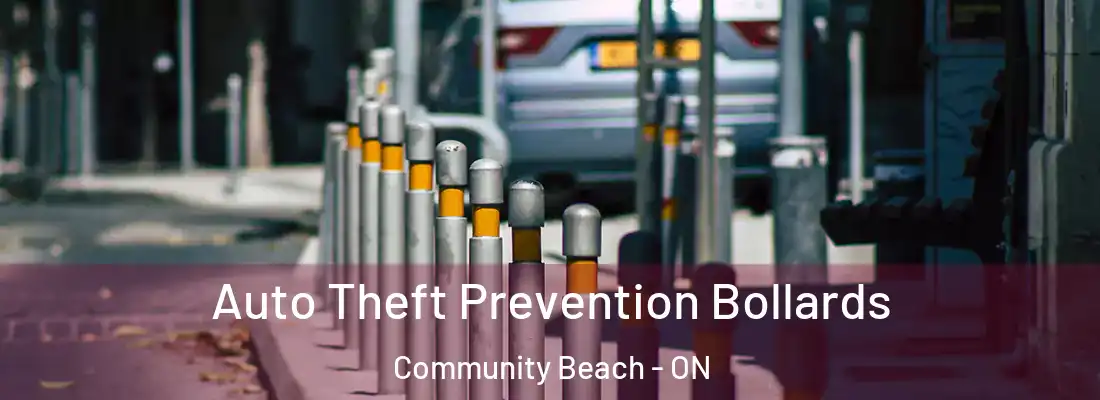  Auto Theft Prevention Bollards Community Beach - ON