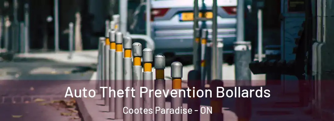  Auto Theft Prevention Bollards Cootes Paradise - ON