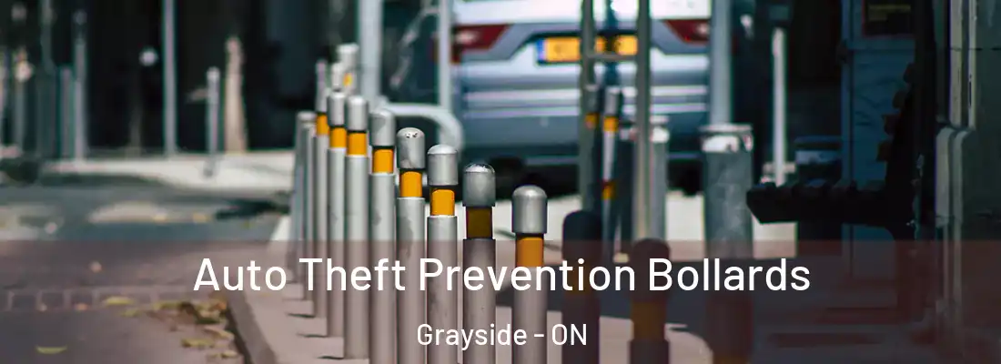  Auto Theft Prevention Bollards Grayside - ON