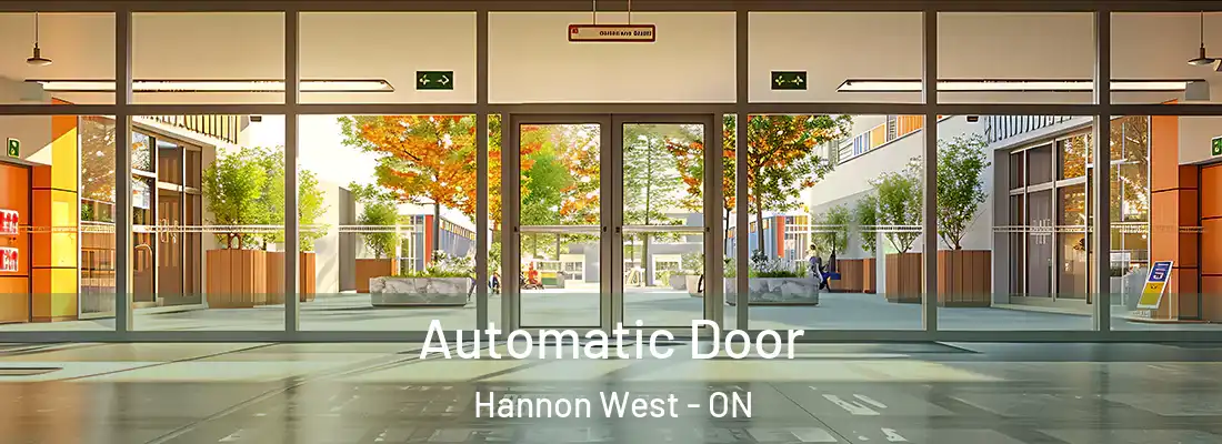  Automatic Door Hannon West - ON