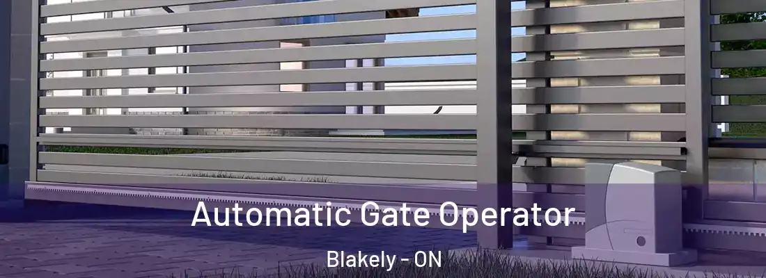  Automatic Gate Operator Blakely - ON