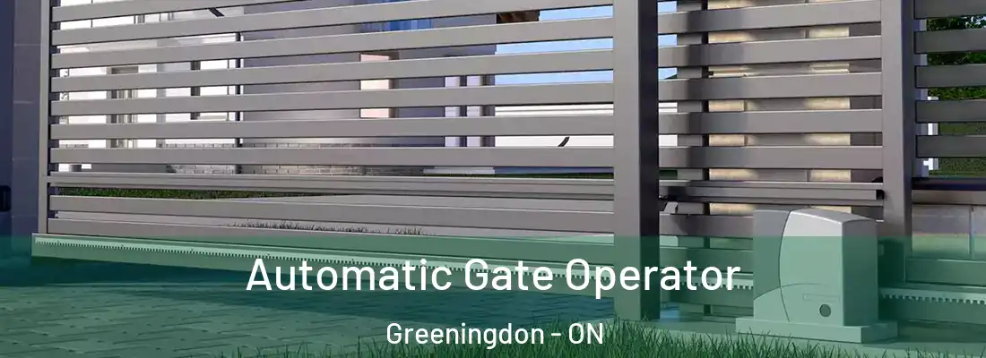  Automatic Gate Operator Greeningdon - ON