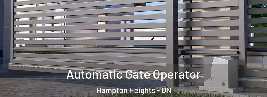 Automatic Gate Operator Hampton Heights - ON