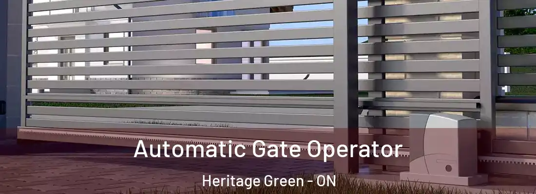  Automatic Gate Operator Heritage Green - ON