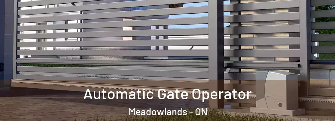  Automatic Gate Operator Meadowlands - ON