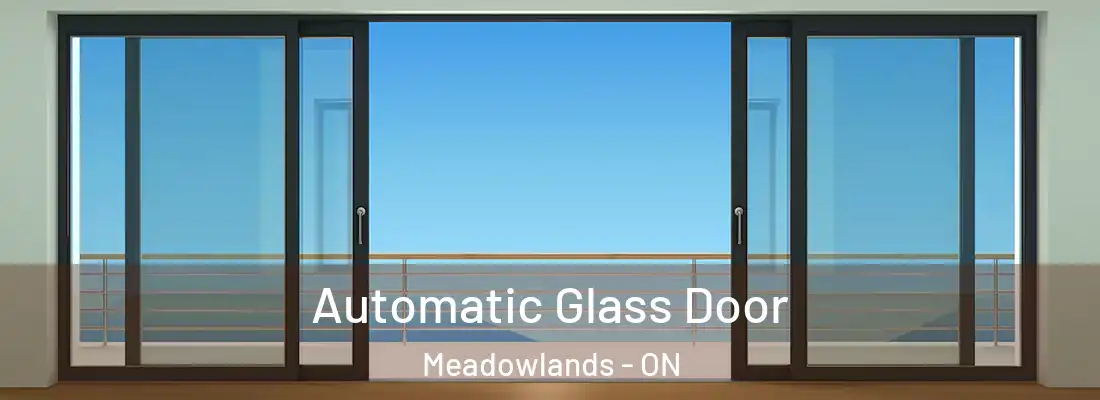  Automatic Glass Door Meadowlands - ON