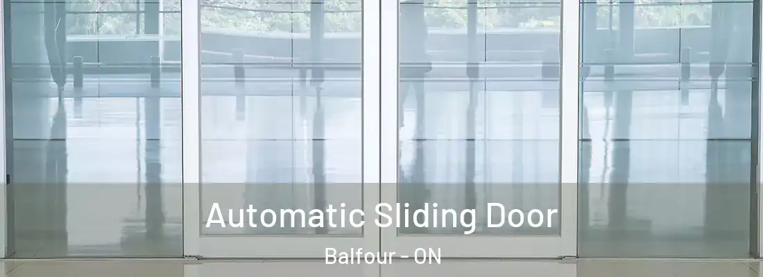 Automatic Sliding Door Balfour - ON