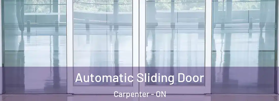  Automatic Sliding Door Carpenter - ON