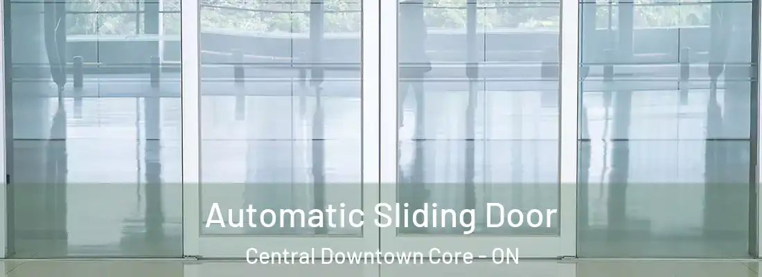  Automatic Sliding Door Central Downtown Core - ON