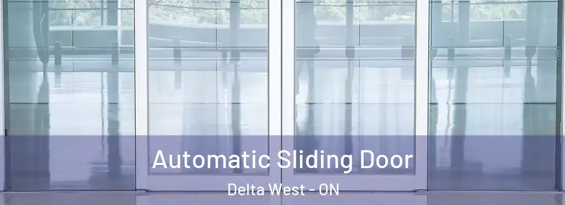  Automatic Sliding Door Delta West - ON