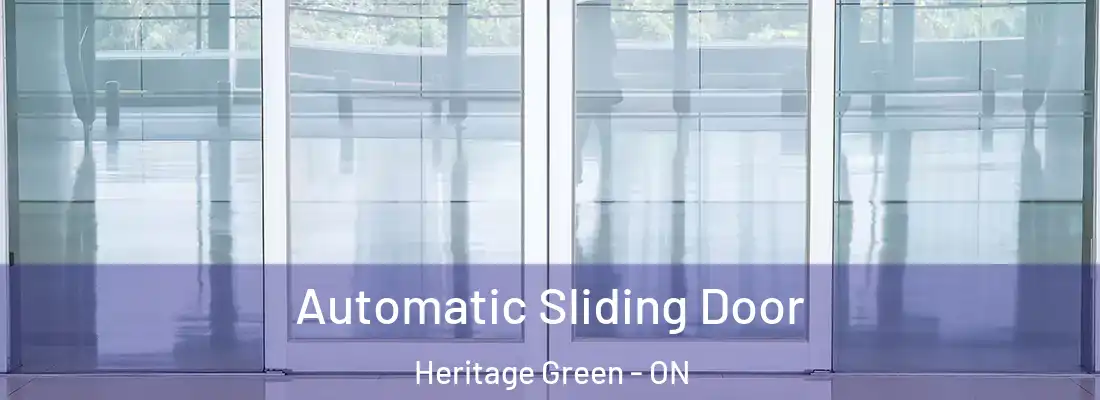  Automatic Sliding Door Heritage Green - ON
