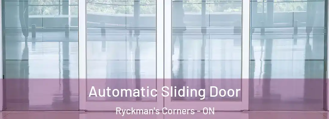  Automatic Sliding Door Ryckman's Corners - ON