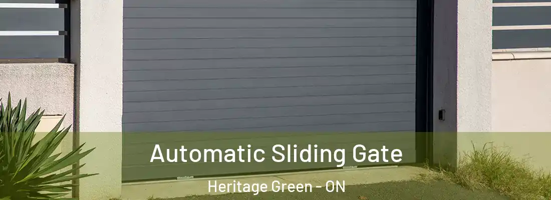  Automatic Sliding Gate Heritage Green - ON