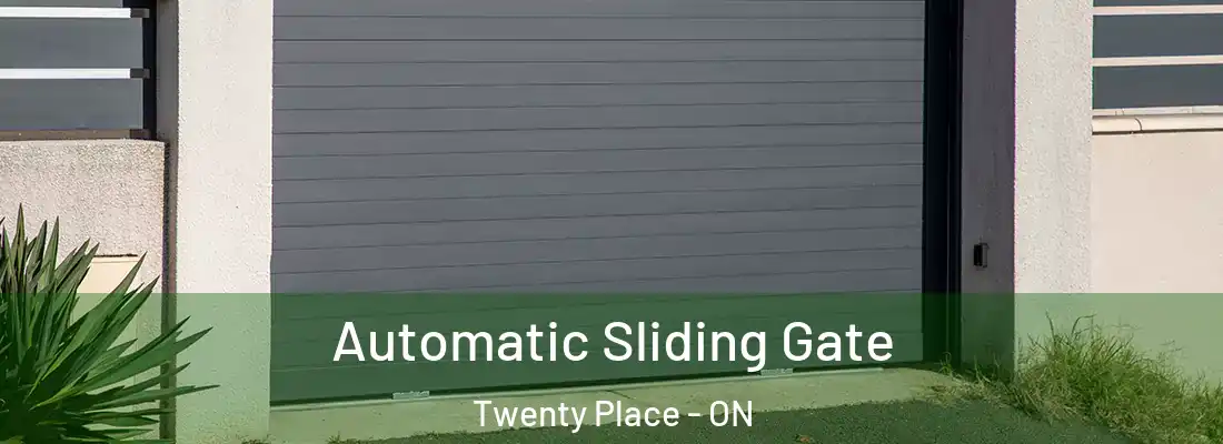 Automatic Sliding Gate Twenty Place - ON