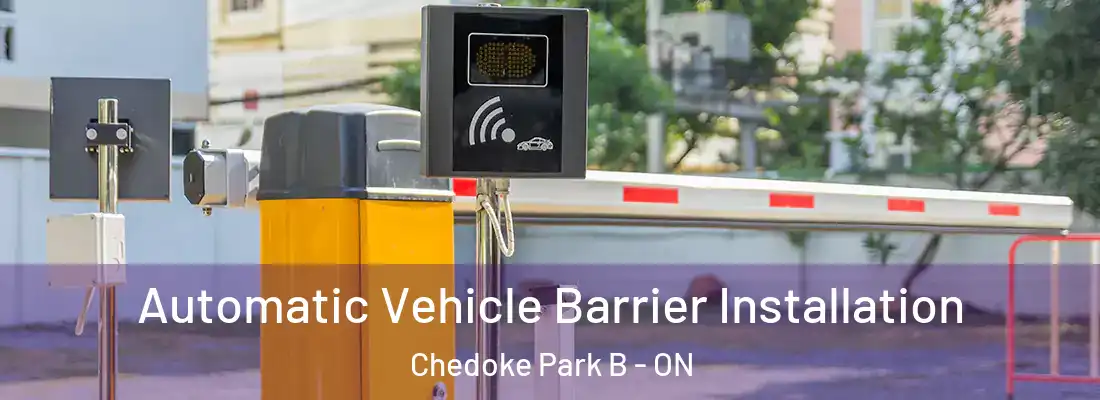  Automatic Vehicle Barrier Installation Chedoke Park B - ON