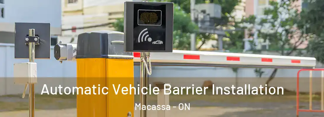  Automatic Vehicle Barrier Installation Macassa - ON