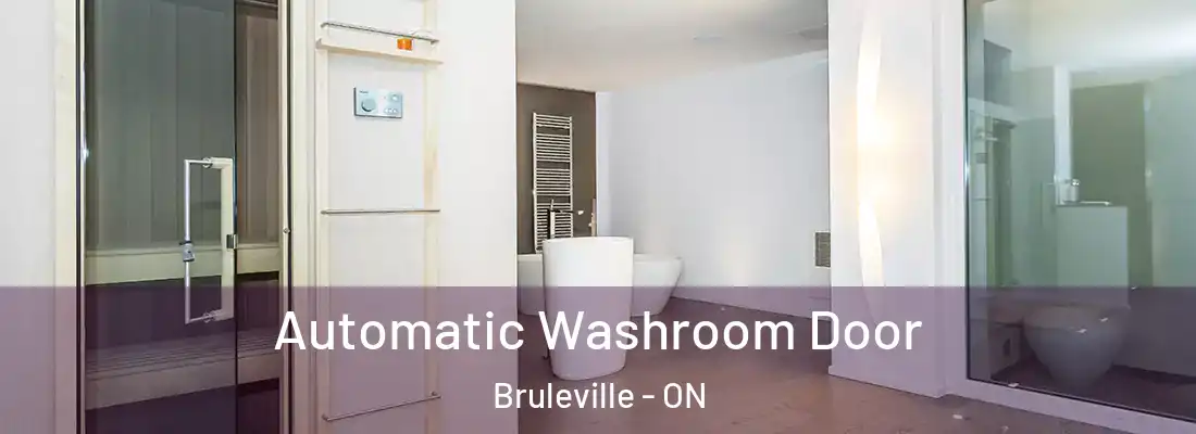  Automatic Washroom Door Bruleville - ON