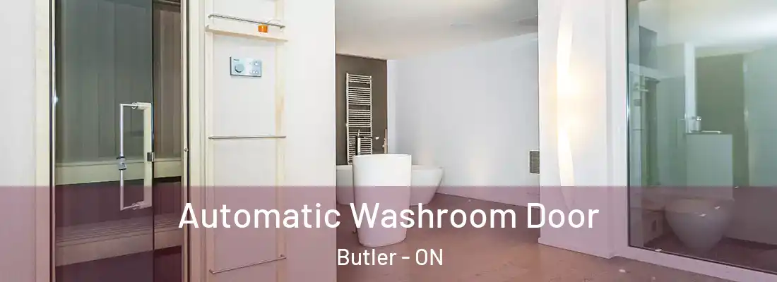  Automatic Washroom Door Butler - ON
