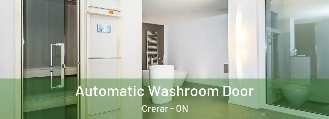  Automatic Washroom Door Crerar - ON