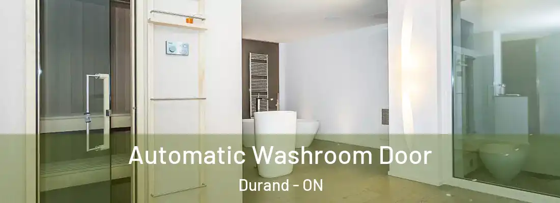  Automatic Washroom Door Durand - ON