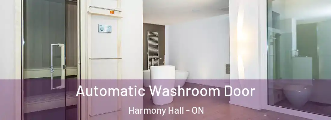  Automatic Washroom Door Harmony Hall - ON