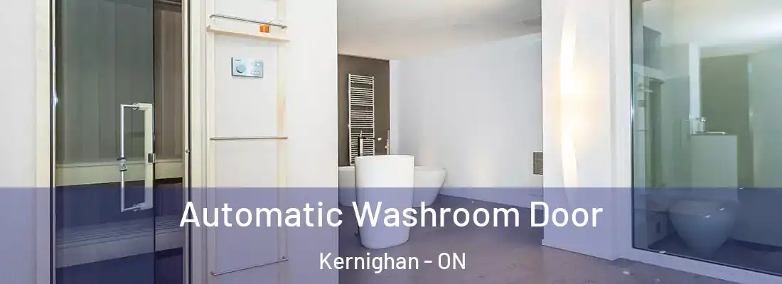  Automatic Washroom Door Kernighan - ON