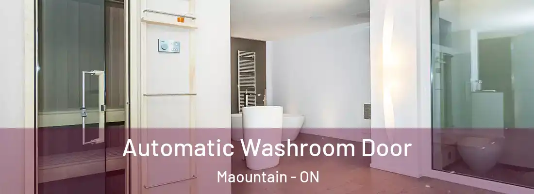  Automatic Washroom Door Maountain - ON