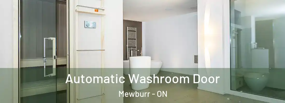  Automatic Washroom Door Mewburr - ON
