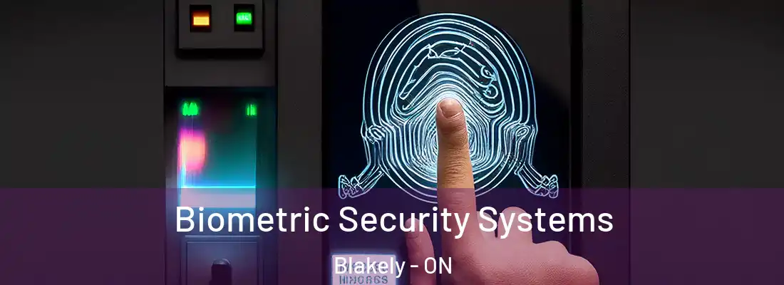 Biometric Security Systems Blakely - ON