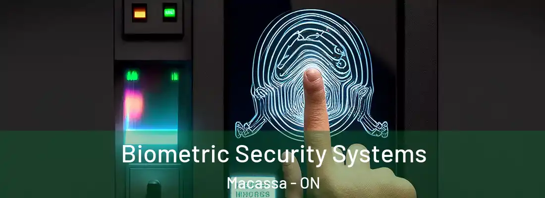  Biometric Security Systems Macassa - ON