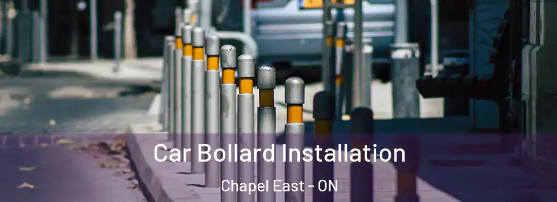  Car Bollard Installation Chapel East - ON