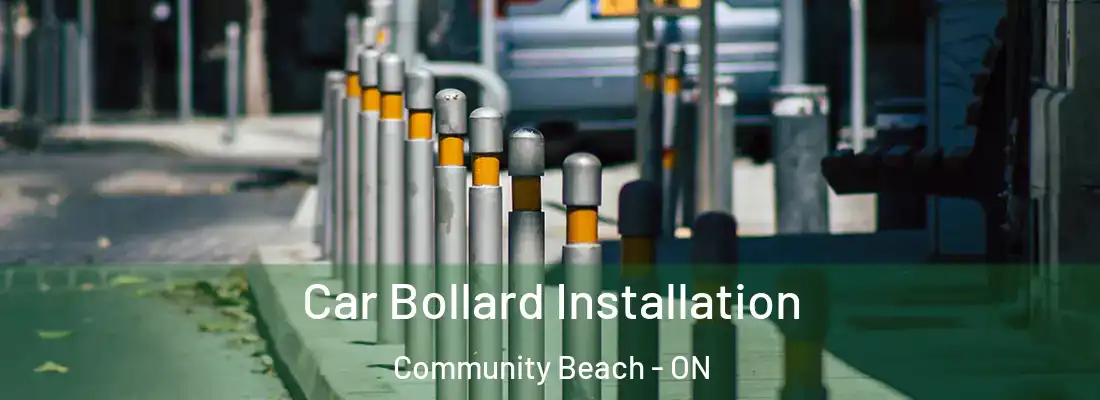  Car Bollard Installation Community Beach - ON