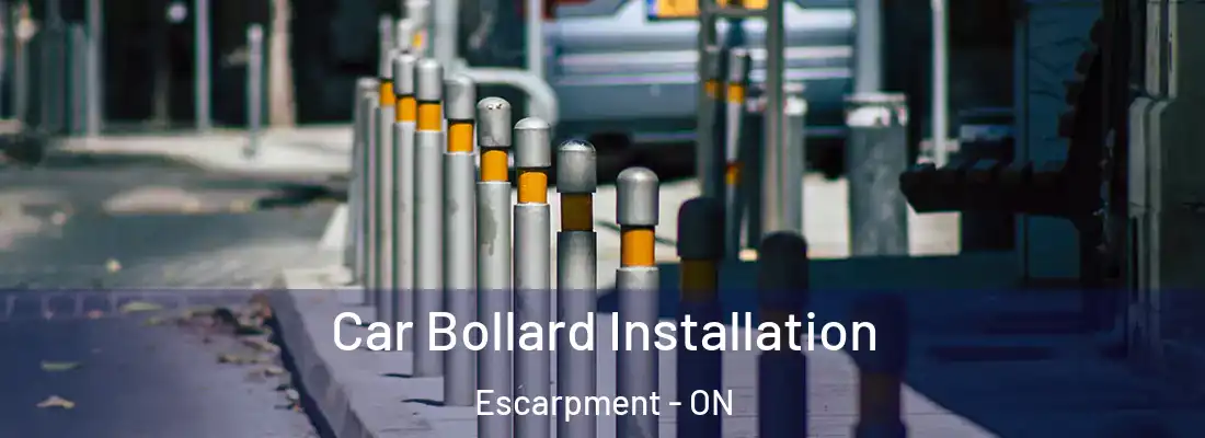  Car Bollard Installation Escarpment - ON