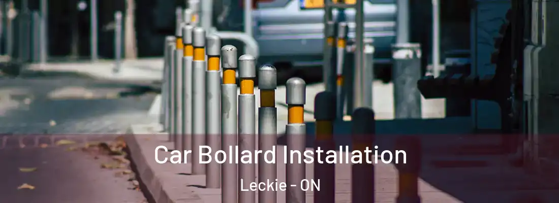  Car Bollard Installation Leckie - ON
