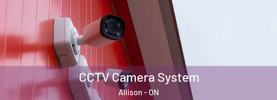  CCTV Camera System Allison - ON