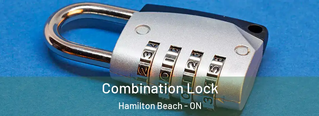 Combination Lock Hamilton Beach - ON