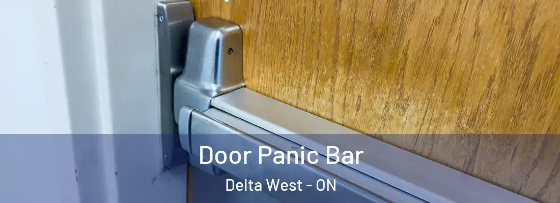  Door Panic Bar Delta West - ON