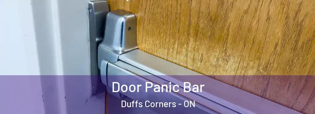  Door Panic Bar Duffs Corners - ON